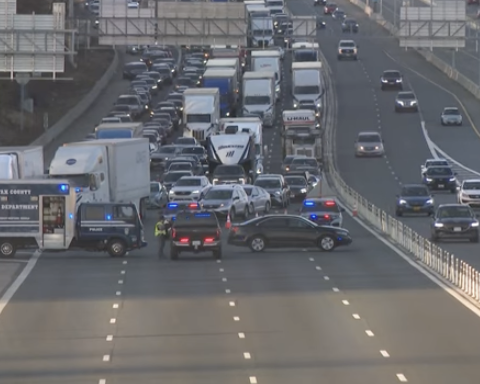 road rage traffic jam